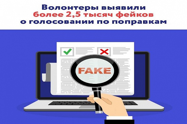 Волонтеры опровергают фейковые новости о голосовании по поправкам в Конституцию России